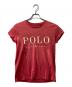 POLO RALPH LAUREN（ポロ・ラルフローレン）の古着「ロゴTシャツ」｜レッド