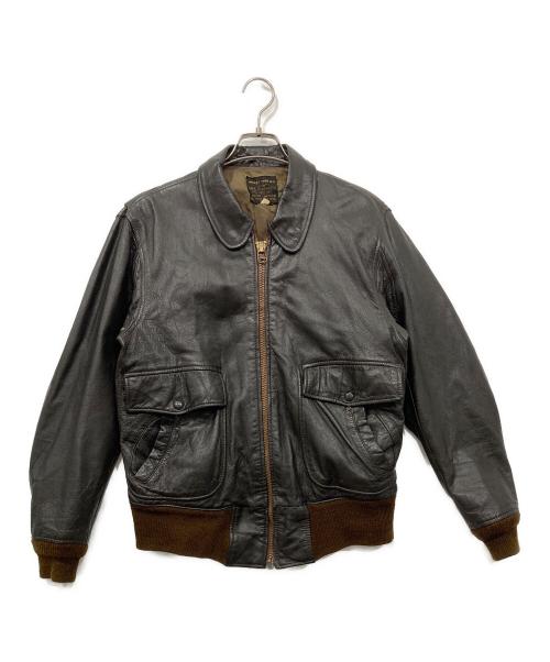 AVIREX（アヴィレックス）AVIREX (アヴィレックス) G-2 フライトジャケット ブラック サイズ:40の古着・服飾アイテム