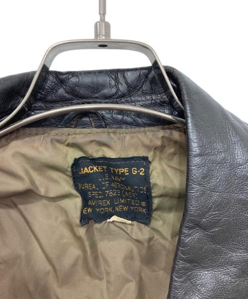 AVIREX（アヴィレックス）AVIREX (アヴィレックス) G-2 フライトジャケット ブラック サイズ:40の古着・服飾アイテム