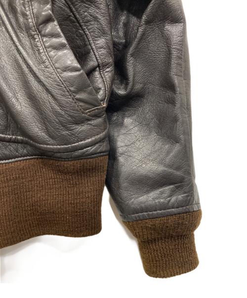 AVIREX（アヴィレックス）AVIREX (アヴィレックス) G-2 フライトジャケット ブラック サイズ:40の古着・服飾アイテム