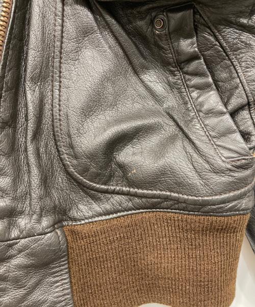 AVIREX（アヴィレックス）AVIREX (アヴィレックス) G-2 フライトジャケット ブラック サイズ:40の古着・服飾アイテム