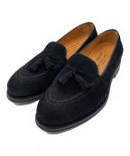 Jalan Sriwijayaジャランスリウァヤ）の古着「スウェードタッセルローファー/EDWARD/エドワード」｜ブラック