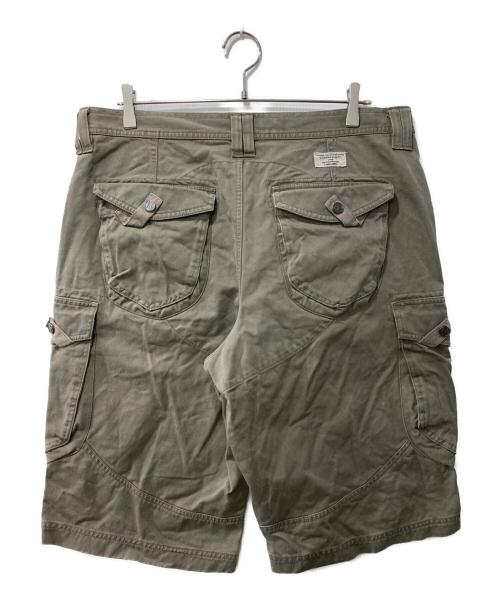ARMANI EXCHANGE（アルマーニ エクスチェンジ）ARMANI EXCHANGE (アルマーニ エクスチェンジ) ハーフカーゴパンツ ブラウン サイズ:34の古着・服飾アイテム