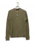 RRL（ダブルアールエル）の古着「ヘンリーネックカットソー」｜カーキ