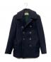 RRL（ダブルアールエル）の古着「10BUTTON 13STAR WOOL P-COAT/10ボタン13スター ウールPコート」｜ネイビー