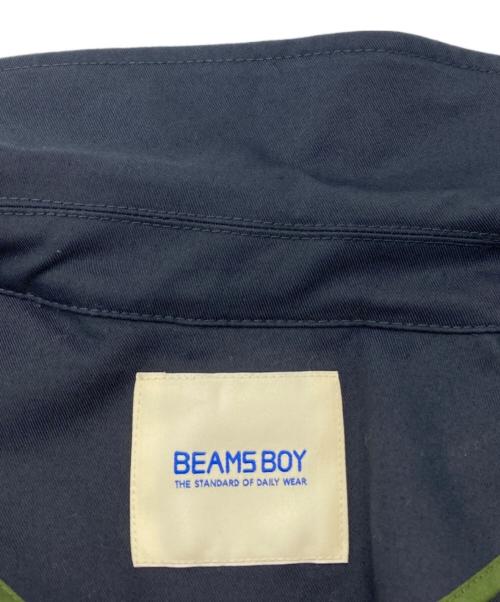 BEAMS BOY（ビームスボーイ）BEAMS BOY (ビームスボーイ) ソロテックス ステンカラー コート ネイビー サイズ:なしの古着・服飾アイテム