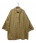 JOURNAL STANDARD（ジャーナルスタンダード）の古着「コットンリネンワイドステンカラーコート」｜ベージュ