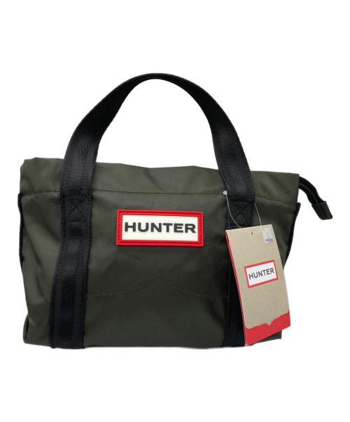 HUNTER（ハンター）HUNTER (ハンター) ORIGINAL ESSENTIAL MINI TOTE/2WAYバッグ カーキ サイズ:ONE SIZE 未使用品の古着・服飾アイテム