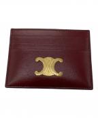 ）の古着「トリオンフ カードホルダー シャイニーカーフスキン」｜ブラウン