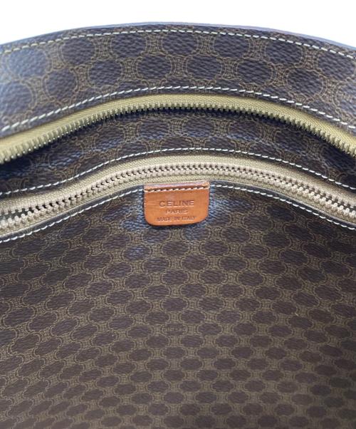 CELINE（セリーヌ）CELINE (セリーヌ) マカダム柄トートバッグ ブラウンの古着・服飾アイテム
