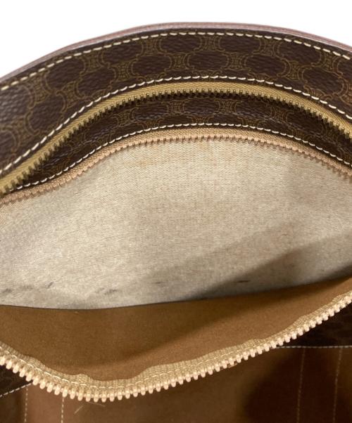 CELINE（セリーヌ）CELINE (セリーヌ) マカダム柄トートバッグ ブラウンの古着・服飾アイテム
