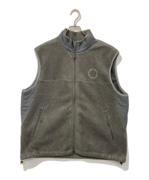 TOKYO DESIGN STUDIO New Balance（トウキョウデザインスタジオ ニューバランス）TOKYO DESIGN STUDIO New Balance (トウキョウデザインスタジオ ニューバランス) Fleece Vest/フリースベスト グレー サイズ:3の古着・服飾アイテム