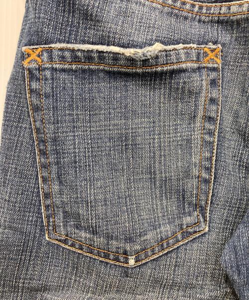 DOLCE & GABBANA（ドルチェ＆ガッバーナ）DOLCE & GABBANA (ドルチェ＆ガッバーナ) ダメージ加工デニムパンツ インディゴ サイズ:44の古着・服飾アイテム