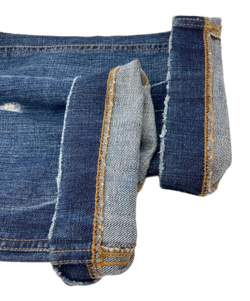 DOLCE & GABBANA（ドルチェ＆ガッバーナ）DOLCE & GABBANA (ドルチェ＆ガッバーナ) ダメージ加工デニムパンツ インディゴ サイズ:44の古着・服飾アイテム
