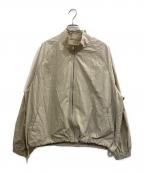 martin kimマーティンキム）の古着「コーティングロゴジャケット」｜ベージュ