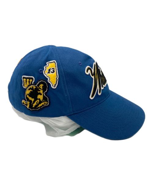 OFFWHITE（オフホワイト）OFFWHITE (オフホワイト) ロゴキャップ ブルー サイズ:Sの古着・服飾アイテム