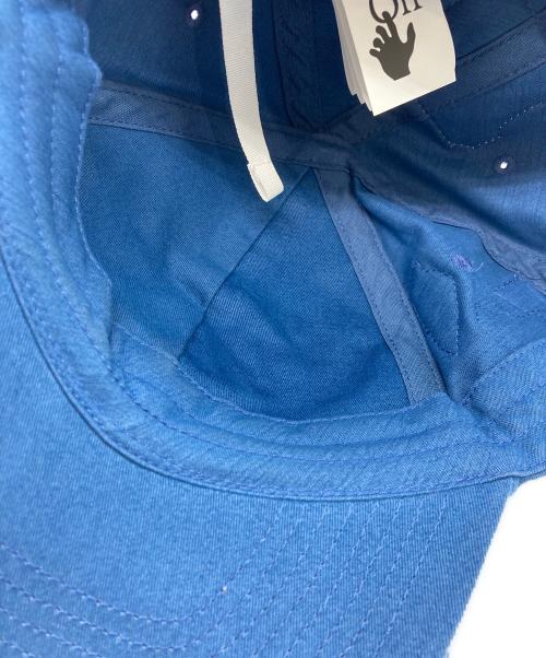 OFFWHITE（オフホワイト）OFFWHITE (オフホワイト) ロゴキャップ ブルー サイズ:Sの古着・服飾アイテム