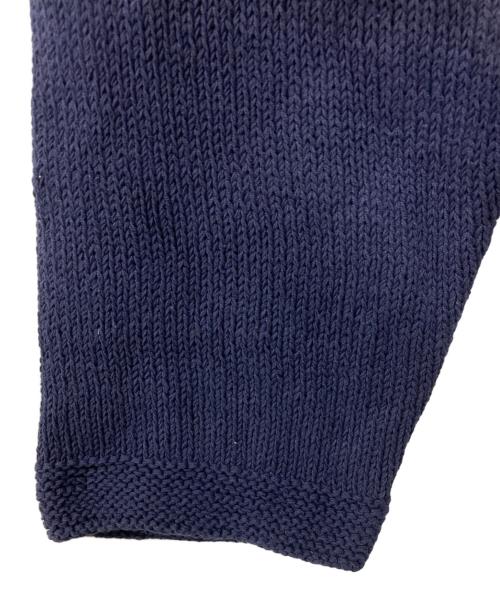 Mcmachan Woolen（マクマーンウーレン）Mcmachan Woolen (マクマーンウーレン) 花柄セーター ネイビー サイズ:-の古着・服飾アイテム