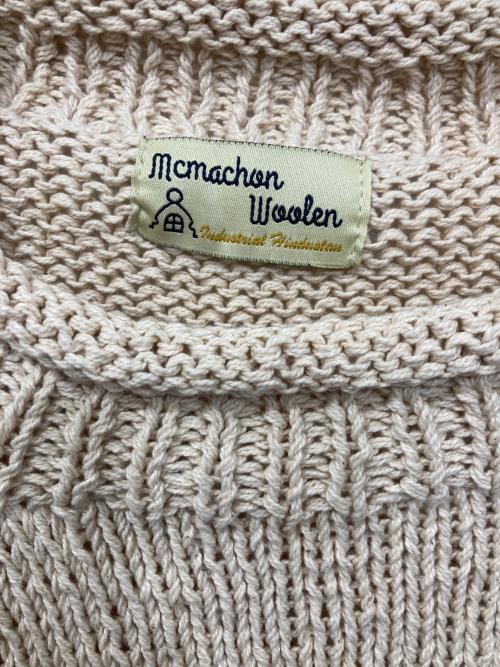 Mcmachan Woolen（マクマーンウーレン）mcmachan woolen (マクマーンウーレン) 車柄セーター アイボリー サイズ:-の古着・服飾アイテム