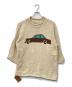 mcmachan woolen（マクマーンウーレン）の古着「車柄セーター」｜アイボリー