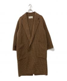 TODAYFUL（トゥデイフル）の古着「Over Check Coat/オーバーチェックコート」｜ブラウン