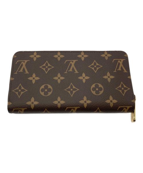 LOUIS VUITTON（ルイ ヴィトン）LOUIS VUITTON (ルイ ヴィトン) ラウンドファスナー財布/ジッピー ウォレット ブラウンの古着・服飾アイテム