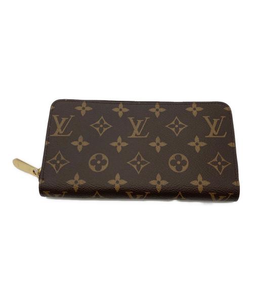 LOUIS VUITTON（ルイ ヴィトン）LOUIS VUITTON (ルイ ヴィトン) ラウンドファスナー財布/ジッピー ウォレット ブラウンの古着・服飾アイテム