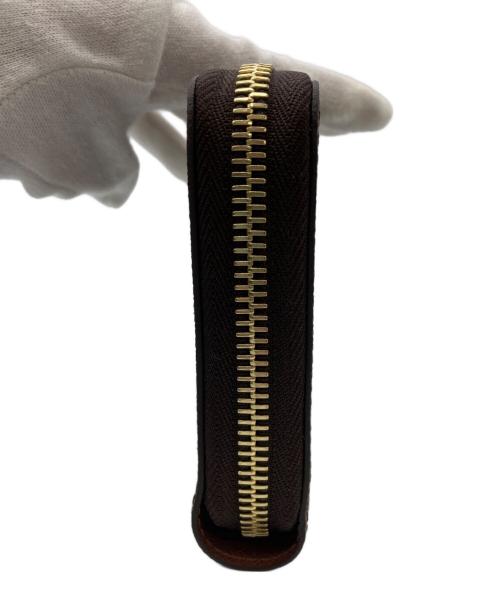 LOUIS VUITTON（ルイ ヴィトン）LOUIS VUITTON (ルイ ヴィトン) ラウンドファスナー財布/ジッピー ウォレット ブラウンの古着・服飾アイテム