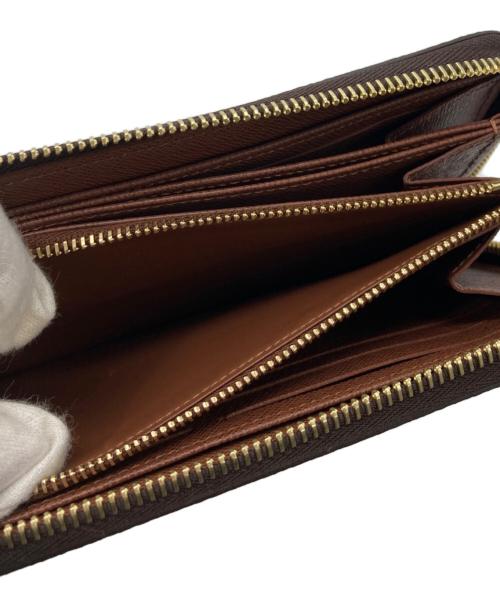LOUIS VUITTON（ルイ ヴィトン）LOUIS VUITTON (ルイ ヴィトン) ラウンドファスナー財布/ジッピー ウォレット ブラウンの古着・服飾アイテム