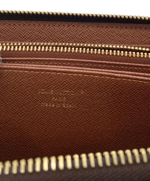 LOUIS VUITTON（ルイ ヴィトン）LOUIS VUITTON (ルイ ヴィトン) ラウンドファスナー財布/ジッピー ウォレット ブラウンの古着・服飾アイテム