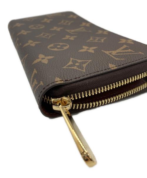 LOUIS VUITTON（ルイ ヴィトン）LOUIS VUITTON (ルイ ヴィトン) ラウンドファスナー財布/ジッピー ウォレット ブラウンの古着・服飾アイテム