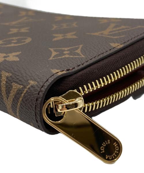 LOUIS VUITTON（ルイ ヴィトン）LOUIS VUITTON (ルイ ヴィトン) ラウンドファスナー財布/ジッピー ウォレット ブラウンの古着・服飾アイテム