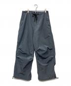 SOLエスオーエル）の古着「25SS soonerorlater ナイロンパンツ」｜ブルー
