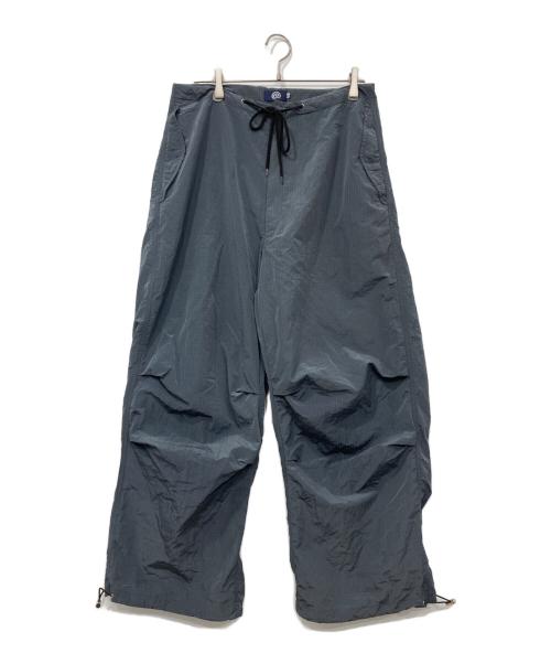 SOL（エスオーエル）SOL (エスオーエル) 25SS soonerorlater ナイロンパンツ ブルー サイズ:XLの古着・服飾アイテム