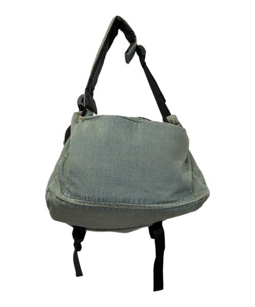 AFB（エーエフビー）AFB (エーエフビー) デニムメッセンジャーバッグ インディゴの古着・服飾アイテム