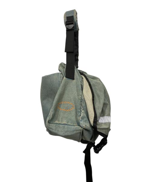 AFB（エーエフビー）AFB (エーエフビー) デニムメッセンジャーバッグ インディゴの古着・服飾アイテム