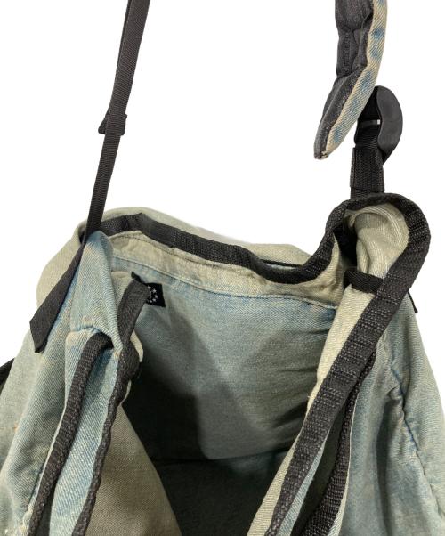 AFB（エーエフビー）AFB (エーエフビー) デニムメッセンジャーバッグ インディゴの古着・服飾アイテム