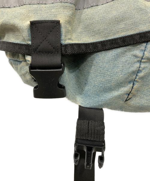 AFB（エーエフビー）AFB (エーエフビー) デニムメッセンジャーバッグ インディゴの古着・服飾アイテム