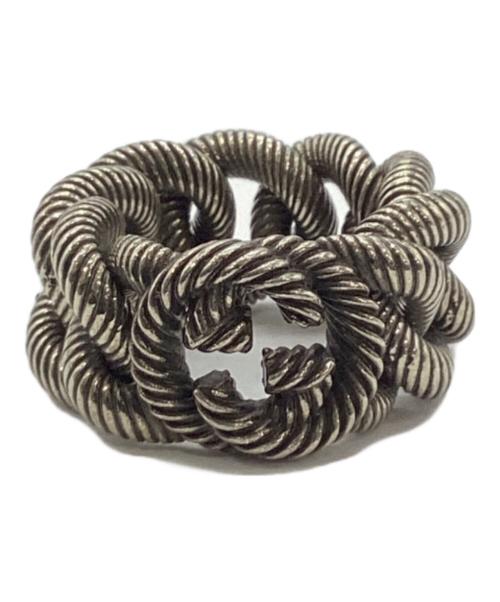 GUCCI（グッチ）GUCCI (グッチ) インターロッキングGチェーンリング サイズ:21の古着・服飾アイテム