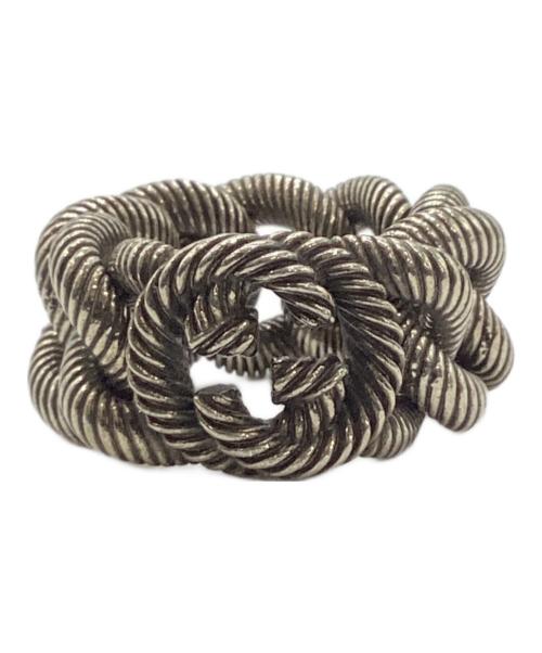 GUCCI（グッチ）GUCCI (グッチ) インターロッキングGチェーンリング サイズ:21の古着・服飾アイテム