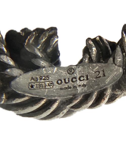 GUCCI（グッチ）GUCCI (グッチ) インターロッキングGチェーンリング サイズ:21の古着・服飾アイテム