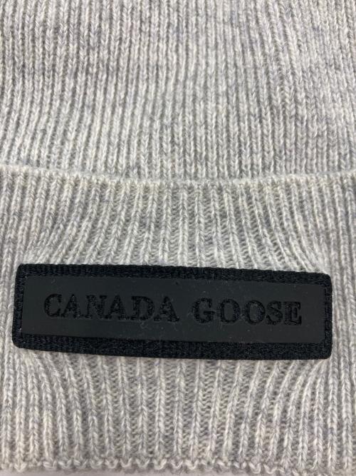CANADA GOOSE（カナダグース）CANADA GOOSE (カナダグース) LIGHTWEIGHT CASHMERE BEANIE/ライトウェイトカシミヤビーニー グレーの古着・服飾アイテム