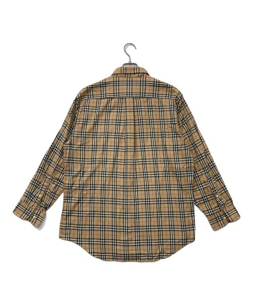 Burberry's（バーバリー）Burberry's (バーバリーズ) ノヴァチェックシャツ ベージュ サイズ:Lの古着・服飾アイテム