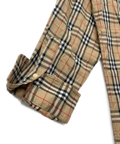Burberry's（バーバリー）Burberry's (バーバリーズ) ノヴァチェックシャツ ベージュ サイズ:Lの古着・服飾アイテム