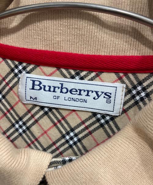 Burberry's（バーバリーズ）Burberry's (バーバリーズ) ノヴァチェックポロシャツ ベージュ サイズ:Mの古着・服飾アイテム