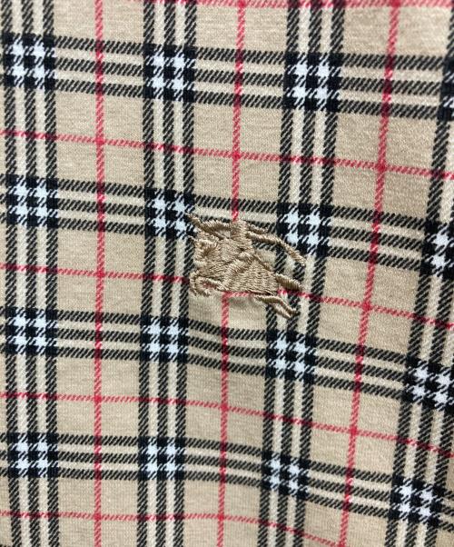 Burberry's（バーバリーズ）Burberry's (バーバリーズ) ノヴァチェックポロシャツ ベージュ サイズ:Mの古着・服飾アイテム