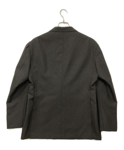 GOOVI（グービ）GOOVI (グービ) ダブルブレストジャケット ヘビーウェイトウールモヘア ブラウン サイズ:2の古着・服飾アイテム