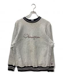 Champion REVERSE WEAVE（チャンピオン リバース ウィーブ）の古着「リブラインリバースウィーブスウェット」｜グレー