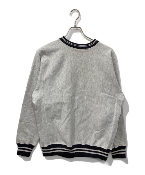 Champion REVERSE WEAVE（チャンピオン リバース ウィーブ）Champion REVERSE WEAVE (チャンピオン リバース ウィーブ) リブラインリバースウィーブスウェット グレー サイズ:Ｌの古着・服飾アイテム