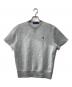 POLO RALPH LAUREN（ポロ・ラルフローレン）の古着「SHORT SLLEVE SWEATSHIRT」｜グレー